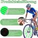Terjbg 36 Pcs Bike Spoke Reflectors - 360 Visibility StVZO Approved Easy Assembly Green Bicycle Reflectors - Buy Online on SooperMarket.com