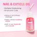 CHUCHU Gel Nail Polish Remover - 15ml with Nail Cuticle Oil for Quick & Easy Removal, Moisturizes & Strengthens Nails - Soothing & Nourishing Formula - Buy Online on SooperMarket.com