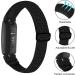 3-Pack Elastic Nylon Bands for Fitbit Inspire 3/2/HR/Ace 3/2 - Adjustable Breathable Replacement Straps in Black, Midnight Blue, Gray - Buy Online on SooperMarket.com