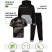 RBX Boys' 3-Piece Jogger Set - Short Sleeve T-Shirt, Fleece Sweatshirt, Sweatpants Black 12 - Buy Online on SooperMarket.com