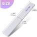 Sularpek 12 PCS Professional Nail Files Buffers | Double Sided 100/180 Grit Emery Boards | Washable Nail Files for Acrylic Nails - Buy Online on SooperMarket.com