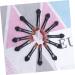 Mikinona 60 Pcs Eye Shadow Applicator Sponge Black Makeup Brushes Maquillaje Small Makeup Brush - Buy Online on SooperMarket.com