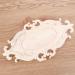 RORPOIR 1pc Unpainted Frames Decorative Appliques for Furniture Wood Onlays for Bed Flowers Carved - Buy Online on SooperMarket.com