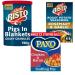 Christmas Dinner Bundle Containing Bisto Pigs In Blankets Flavour Gravy Granules Paxo Chicken & Bacon Flavour Stuffing Mix Bisto Rosemary & Garlic Crispy Potato Seasoning