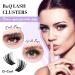 Lash Clusters 208 PCS D Curl Volume Individual Eyelash Extensions Kit - Soft Wispy False Lashes - DIY Lash Extensions 8-16mm - Comfortable Band - Pack of 1 - Buy Online on SooperMarket.com