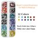 RODAKY Colorful Crystal Rhinestones - 1560Pcs Mixed 12 Color 3mm Nail Art Stones for DIY Craft and Makeup Decoration - Buy Online on SooperMarket.com