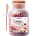 KOURUILIFE Bath Salt with Rose Petals 500g Epsom Salts 100% Natural Aromatherapy and Relaxation