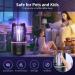 Buy MWD-DJK-B4 UV Mosquito Lamp & Insect Destroyer - Portable USB Fly Trap for Home & Camping | Best Mosquito Protection - Buy Online on SooperMarket.com