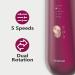 Rechargeable Cordless Electric Nail File Kit - 5 Speeds Professional Manicure Pedicure Set for Thick Nails - Buy Online on SooperMarket.com