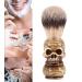 Beard Shaving Brush - Premium Men's Beauty Tool | Skull Barber Shop - Perfect Father's Day Gift - Buy Online on SooperMarket.com