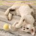 PUPPBUDD 3 Cat Toys Set - Interactive Electric Balls with Catnip & Sound | Fun Play for Cats - 3 Pieces - Buy Online on SooperMarket.com