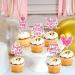 30 pcs Mother's Day Cupcake Topper Happy Mother's Day Pink Party Cake Decorations Cupcake Toppers Picks for Mother's Birthday Party 30pcs (super mom 30pcs) - Buy Online on SooperMarket.com