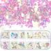 Teenitor 12 Boxes Holographic Nail Sequins - Ultra-Thin Colorful Glitter Sticker for Nail Art, Cosmetic and Festival Glitter Decoration - Buy Online on SooperMarket.com