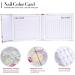 Nail art display 120 color nail color card nail color display book 120 color nail polish color chart nail practice card nail polish display board nail polish display shelf nail art display book - Buy Online on SooperMarket.com