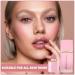 Velvet Cream Blush Stick - Seductive Pink | Long Lasting Cheek Makeup - Buy Online on SooperMarket.com