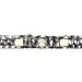 Custom EM Ceramic Collar for Dogs & Cats - Made to Measure US Paracord (51-60 cm Black-White) | International Shipping Available - Buy Online on SooperMarket.com