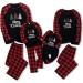 Amissz Christmas Family Pyjamas Set | Matching Holiday Sleepwear for Adults, Kids & Baby | Xmas Nightshirts in Black - Buy Online on SooperMarket.com
