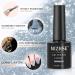 MIZHSE Reflective Glitter Gel Polish Set - Silver Colorful Glitter | Christmas Nail Art Varnish Manicure Kit for Beginners | Soak Off LED Lamp Included - Buy Online on SooperMarket.com