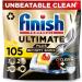 Bundle of Finish Ultimate Plus Infinity Shine Dishwasher 105 Tablets Lemon Bundle 1 x Dishwasher Cleaner 1 x Dishwasher Salt 2kg - Buy Online on SooperMarket.com