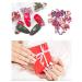 Christmas Nail Art Sequins Sticker - Santa Claus, Snowflake, Elk Decals - Winter Nail Decor - Buy Online on SooperMarket.com