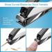 Orelex Nail Scissors - Professional Stainless Steel Nail Cutters for Thick Nails with Ergonomic Grip & Nail File | International Shipping Available - Buy Online on SooperMarket.com