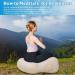 Inflatable Large Meditation Cushion - Washable Cover - Floor Pillow for Yoga & Meditation - Ideal Seating for Adults - Buy Online on SooperMarket.com