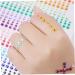 1390 PCS Face Jewels Set - Skin-Friendly Rhinestones for Festivals & Daily Makeup | Self-Adhesive Glitter Kit with Tweezer - Buy Online on SooperMarket.com