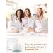 Mikimini White Shower Hood for Women & Girls - 2-Pack Double Waterproof Reusable & Washable Soft & Convenient - Buy Online on SooperMarket.com