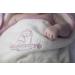 Cuddledry Hands Free Baby Bath Towel in Luxuriously Soft Bamboo & Cotton | Apron Style Hooded Towel for Safe and Easy Babies Bathtime | Perfect Newborn Gift | Pink Edging - Buy Online on SooperMarket.com