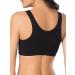 Fruit of the Loom Women's Tank Style Sports Bra Value Pack - Black/White/Heather Grey - 4-Pack - Size 42 - Buy Online on SooperMarket.com