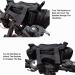 BraveHawk OUTDOORS Bike Handlebar Bag - Water Resistant 900D Nylon Oxford Waist Bag for Cycling - Black Medium - Buy Online on SooperMarket.com