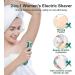 FINTOZER Electric Shaver for Women - Cordless Razor for Pubic Hair & Body, Rechargeable Trimmer with 3 Heads & Combs - Wet/Dry Use - Buy Online on SooperMarket.com