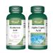 VORST Hyaluronic Acid with Vitamin C 60 Capsules & Alpha Lipoic Acid 300mg 90 Capsules (Combo Bundle 2 Bottles)