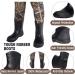 HISEA Kids Neoprene Chest Waders with Insulated Boots - Brown | Duck Hunting Waders for Boys & Girls Ages 6/7 - Buy Online on SooperMarket.com