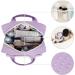 Large Purple Travel Toiletry Bag - Women's Makeup Organizer - Buy Online on SooperMarket.com