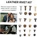 EXCEART 480pcs Rivets Metal Double Rivet Clothes Studs DIY for Bag Leather Belt Side Clothing Accessory - Buy Online on SooperMarket.com
