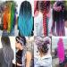 5PCS Ombre Jumbo Braid Hair Extensions - Synthetic Kanekalon 24 High Temperature Fiber Hair - International Shipping Available - Buy Online on SooperMarket.com
