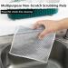 Multipurpose Wire Dishwashing Rags for Wet and Dry Multifunctional Non-Scratch Wire Dishcloth Double Stainless Steel Scrubber All-Purpose Wire Dishwashing Rag Remove Stubborn Stains (10pcs) - Buy Online on SooperMarket.com