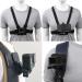 Jamuil's Chest Strap & Backpack Holder with Phone Clip - Action Camera Accessories for GoPro DJI Osmo Insta360 & iPhone 15/13/12 - Buy Online on SooperMarket.com
