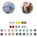 Silicone Pearls for Babies - Round Star Pearls Pacifier Clips Keychain & Toy Accessories - Buy Online on SooperMarket.com