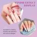 Saviland Clear Coffin Nail Tips- 500Pcs Full Cover Acrylic Press on Nails for Acrylic & Dip Powder Nails - 10 Sizes A-500PCS - Buy Online on SooperMarket.com