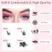 Shop 10 Pairs D Curl False Eyelashes - DIY Waterproof Lash Extension Kit | Fluffy 3D Anime Lashes with Clear Band - MinK (3D09 - Buy Online on SooperMarket.com