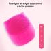 Teksome Face Wash Scrubber | Penguin Shape Electric Face Scrubber Skin Care Face Brushes for Women and Men Waterproof Electric Face Brush for Deep Cleaning Skin Red - Buy Online on SooperMarket.com