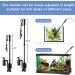 AQQA Electric Aquarium Gravel Cleaner 6-in-1 | 320GPH 20W Automatic Fish Tank Cleaning Tool | Suitable for Water Changes, Sand Washing, and Water Filtration - Buy Online on SooperMarket.com