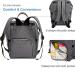 Lekebaby Gray Arrow Diaper Backpack - Multifunctional Large Capacity Baby Bag with Diaper Pad for Travel & On-the-Go - Buy Online on SooperMarket.com