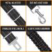 Active Pets Dog Seatbelt - Adjustable Safety Harness for Car - Durable Seat Belt for Large, Medium & Small Dogs - Orange (1 Pack) - Buy Online on SooperMarket.com