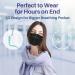 Medtecs KF94 Mask - 30 PCS - Korean Imported Filter - Individually Wrapped - Black - Breathable Safety Mask - Buy Online on SooperMarket.com