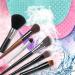 Dajidafu Women Eyeshadow Foundation Concealer Makeup Brush Cleaning Mat Hotel Portable Nonslip Eyebrow Pen Silicone Washing Pad Green - Buy Online on SooperMarket.com