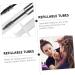 Mikinona 12pcs Mascara Tube Portable Eyelash Lashes Extension Kit Lash Kits DIY Mascara Bottle Clear Plastic - Buy Online on SooperMarket.com