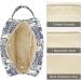 Women's Travel Toiletry Wash Bag | Dopp Kit Makeup Organizer for Cosmetics | Elephant Print - Buy Online on SooperMarket.com